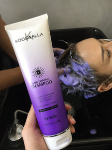 3 x Purple toning shampoo sulphate free