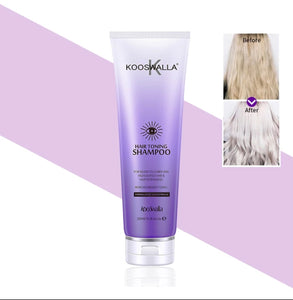 3 x Purple toning shampoo sulphate free