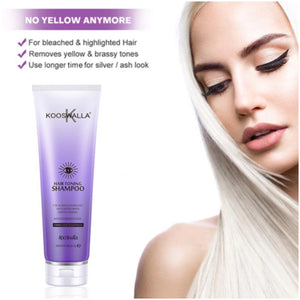 3 x Purple toning shampoo sulphate free