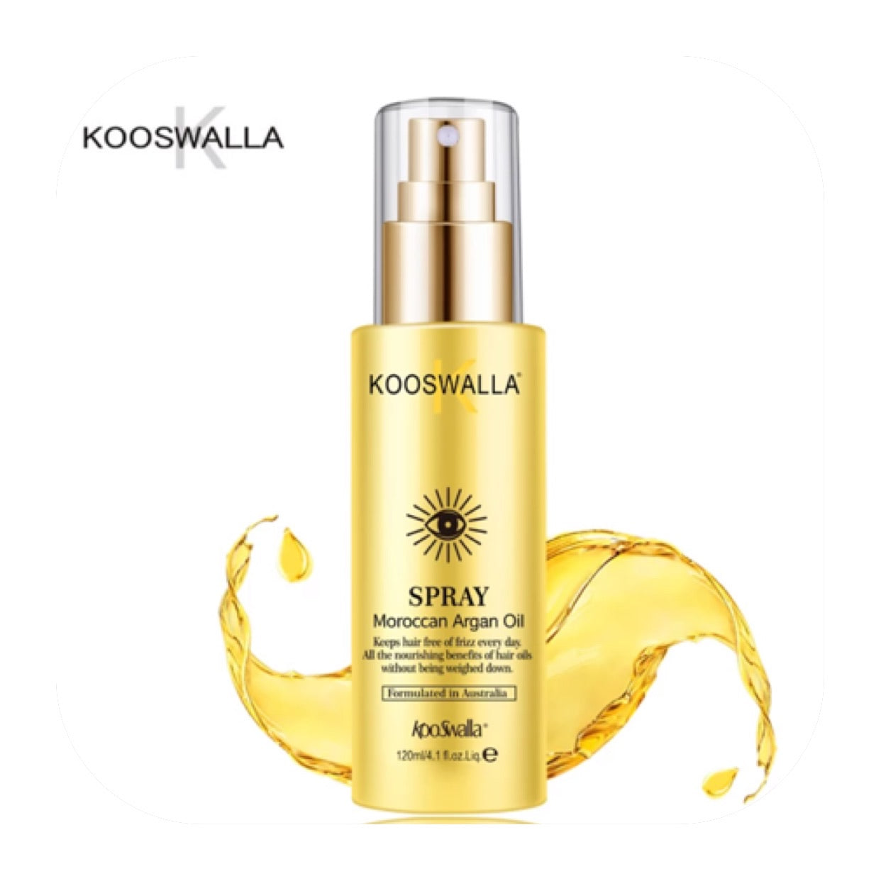 Kooswalla Moroccan Argan Oil Spray